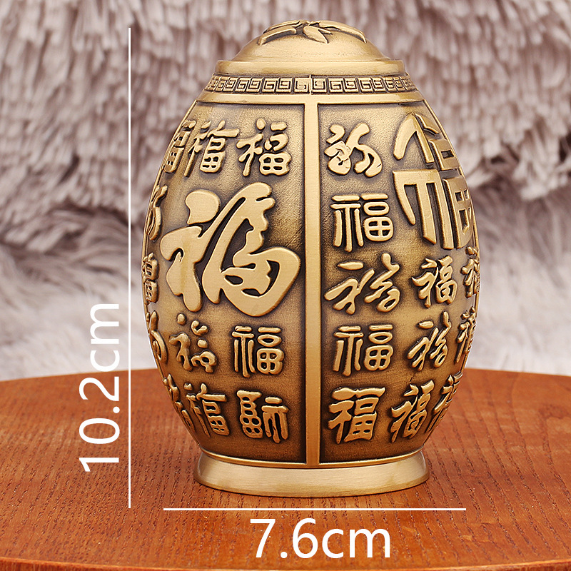 Office Furniture Phoenix - Brass Toothpick Holder Plum Orchid Bamboo