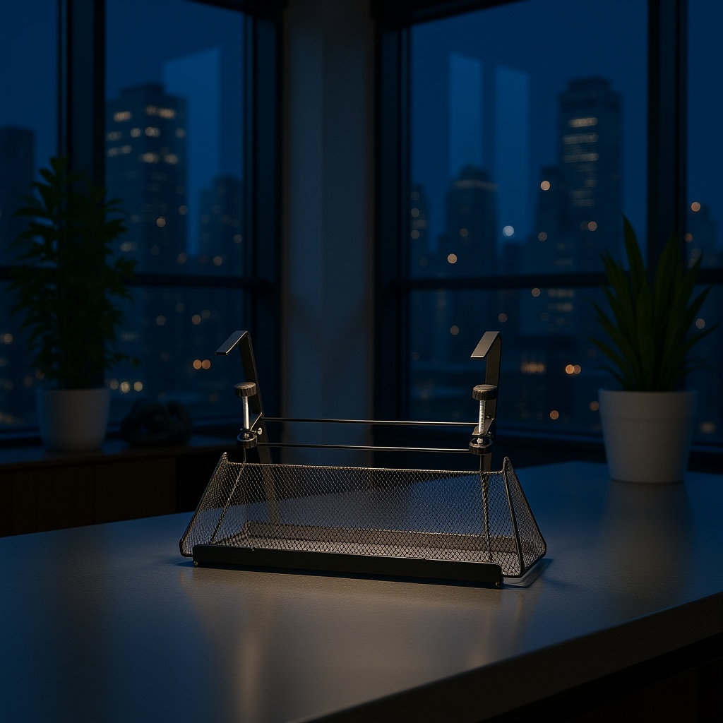 Cable Tray Under Desk - Desk Desktop Organizer File Holder Office