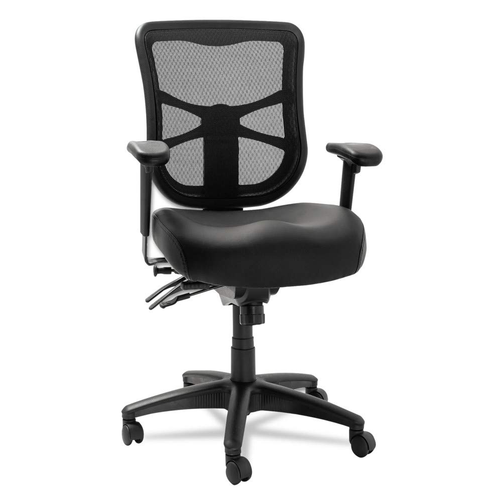 Task Chair Mid Back - Mesh Mid-Back Multifunction Office Chair, Ergonomic