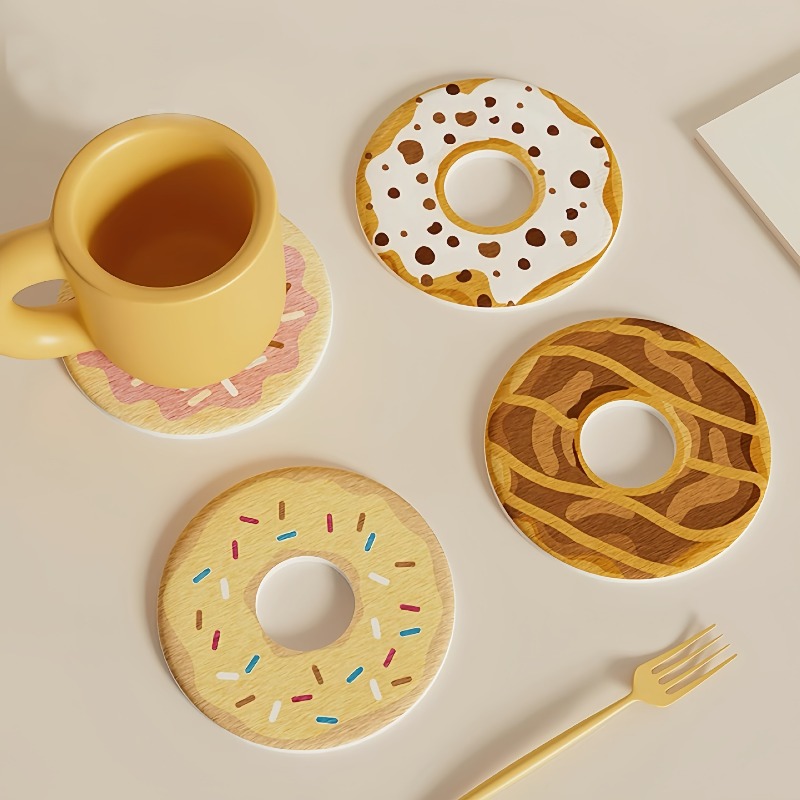 Office Furniture China - Donut Round Diatom Mud Coaster Office