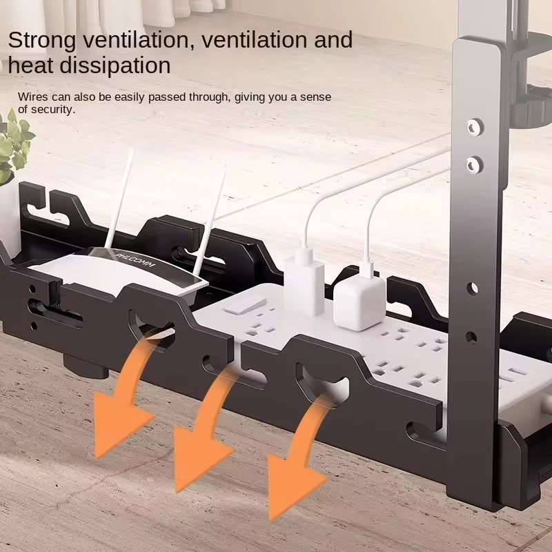 Under-Desk Metal Tray for Cabl - đánh giá và giá Cable Tray Under Desk