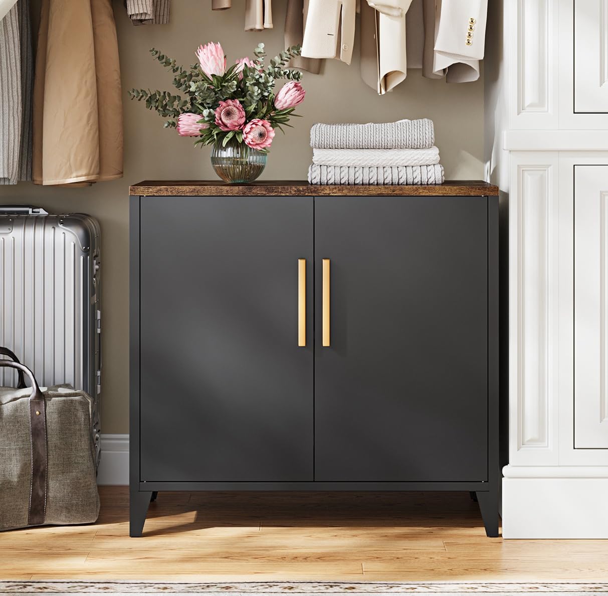 Metal Storage Cabinet with Doo - đánh giá và giá Office Furniture Credenza