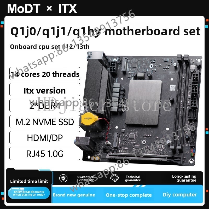 Placa-mãe Q1HY/Q1J0 com kit CP - đánh giá và giá Office Furniture Com