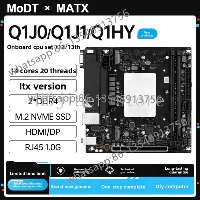 Placa-mãe Q1HY/Q1J0 com kit CP - đánh giá và giá Office Furniture Com