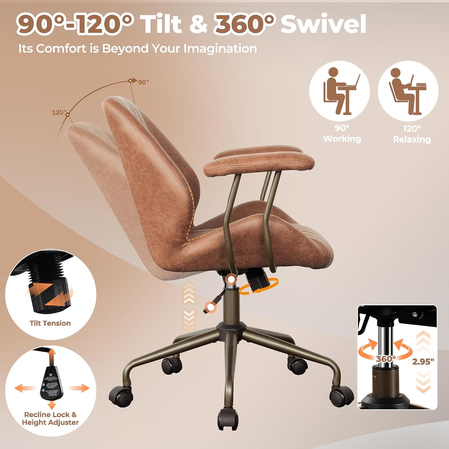 Ergonomic Mid Back Office Chai - đánh giá và giá Task Chair Mid Back