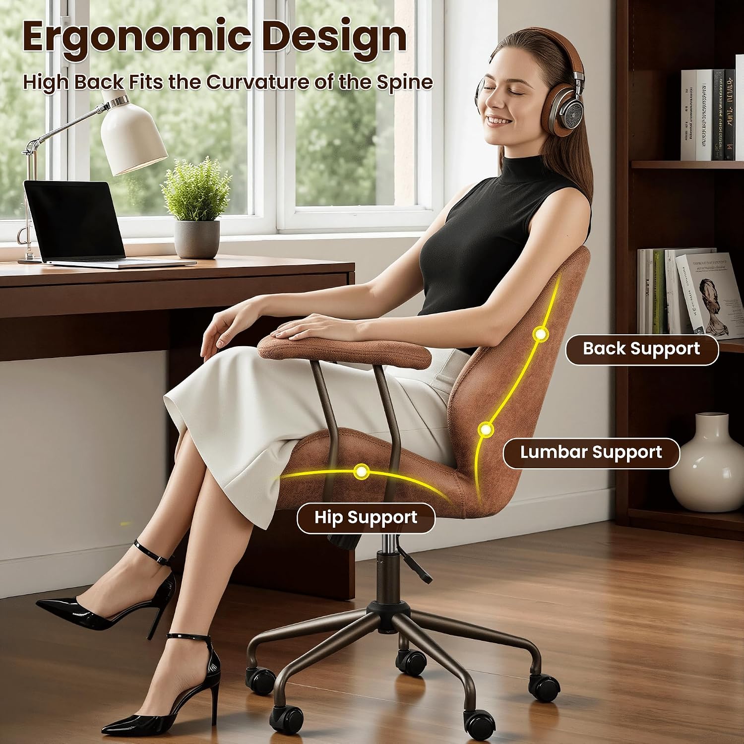 Ergonomic Mid-Back Office Chai - đánh giá và giá Task Chair Mid Back