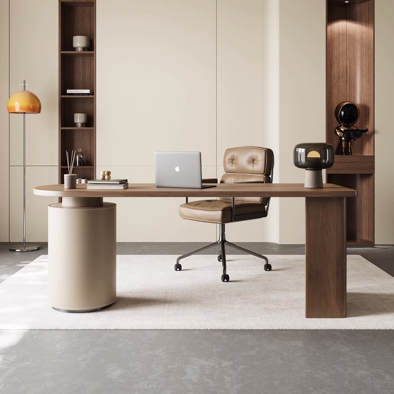 French retro style book desk a - đánh giá và giá Office Furniture Com
