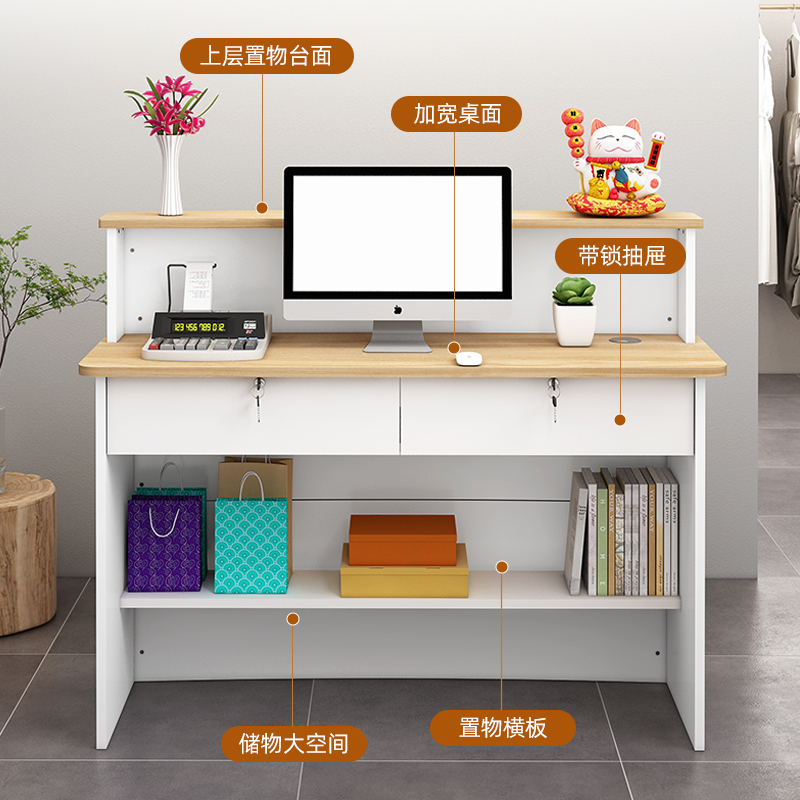 -For  Modern Reception Desks E - đánh giá và giá Office Furniture Services