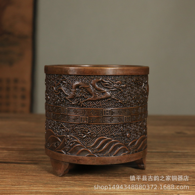Bronze Incense Burner Cylinder - đánh giá và giá Office Furniture Phoenix
