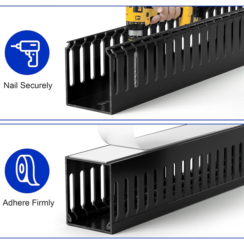 PVC Industrial Flame-retardant - đánh giá và giá Cable Tray Under Desk