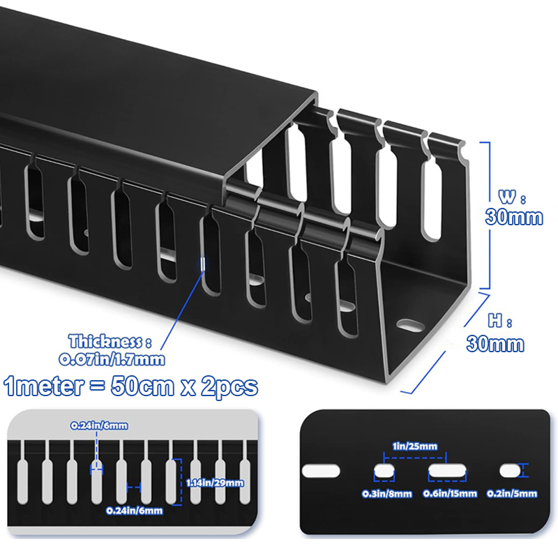 PVC Industrial Flame-retardant - đánh giá và giá Cable Tray Under Desk