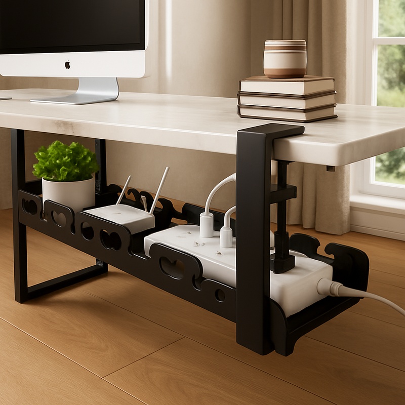 Under-Desk Metal Wire Tray for - đánh giá và giá Cable Tray Under Desk