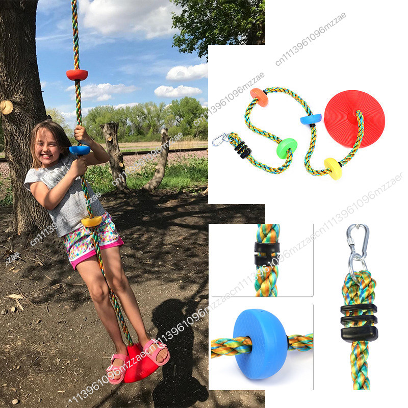 Kids Disc Swing with Climbing  - đánh giá và giá Office Furniture And Equipment