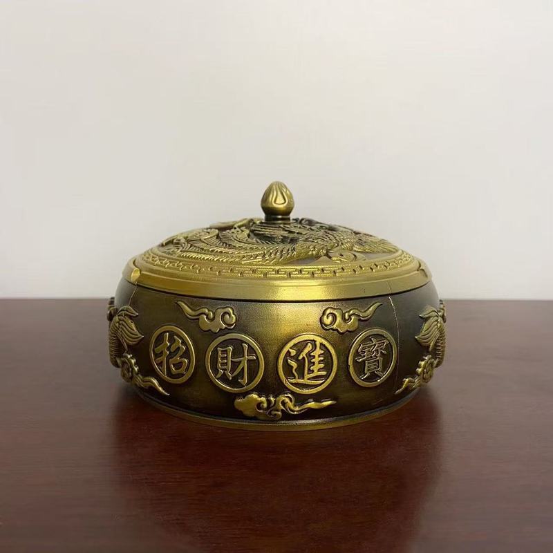 Brass Dragon and Phoenix Ashtr - đánh giá và giá Office Furniture Phoenix
