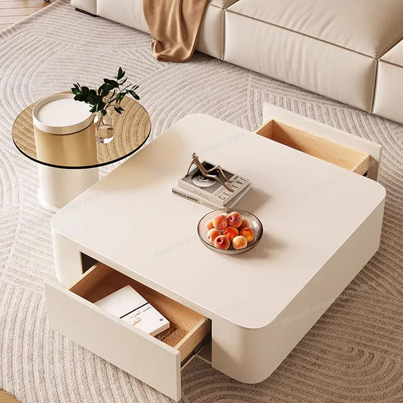 Clear Square Coffee Tables Mod - đánh giá và giá Office Furniture Services