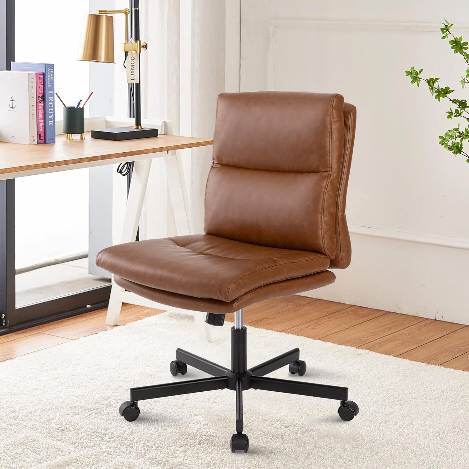 Armless Desk Chair, Mid-Back C - đánh giá và giá Task Chair Mid Back