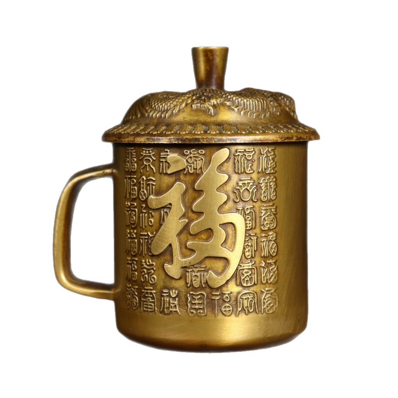 Relief Brass Fu Shou Tea Drago - đánh giá và giá Office Furniture Phoenix