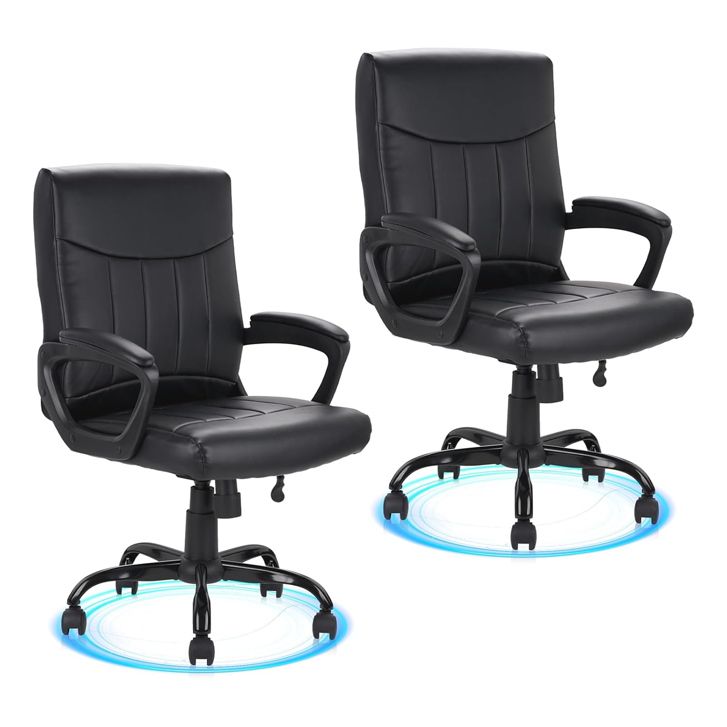 Leather Office Chair Ergonomic - đánh giá và giá Task Chair Mid Back