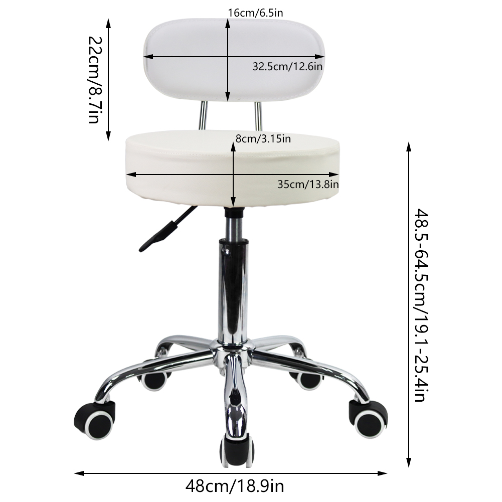 CANBOUN PU Leather Rolling Sto - đánh giá và giá Task Chair Mid Back