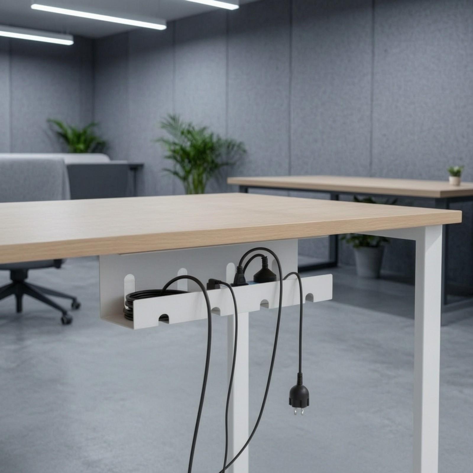 Under Desk Cable Tray Organize - đánh giá và giá Cable Tray Under Desk
