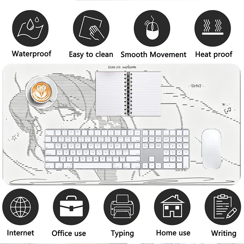 1Pcs Leather Mouse Pad Anime A - đánh giá và giá Office Furniture China